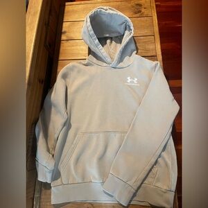 Under Armour fleece hooded sweatshirt Beige Youth Large